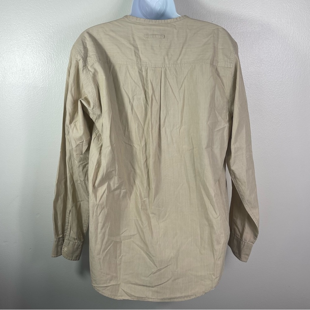 Abercrombie & Fitch Co. Striped Button Up Cotton Blouse - Picture 4 of 4